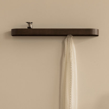 audo copenhagen (menu) | epoch shelf with rack 118cm | dark stained oak