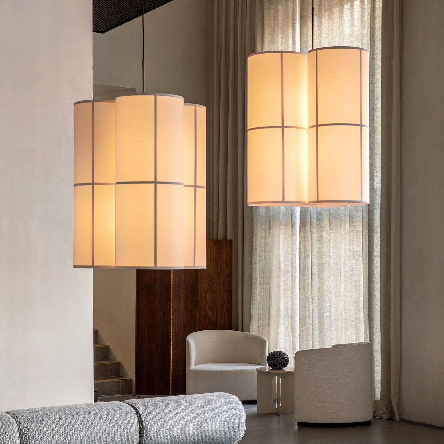 audo copenhagen (menu) | hashira pendant cluster small | white - DC