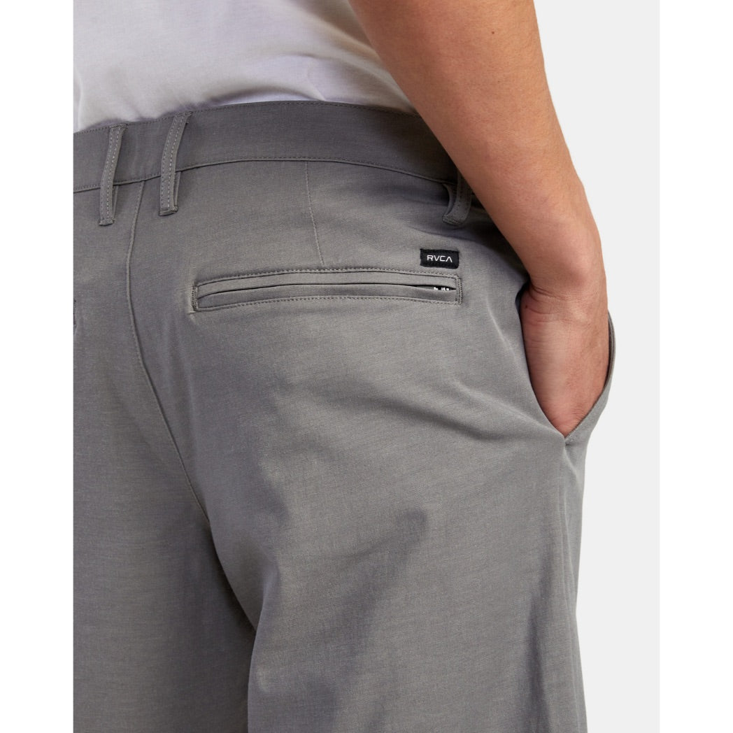 RVCA - BACK IN 19" HYBRID SHORTS | ATHLETIC HEATHER