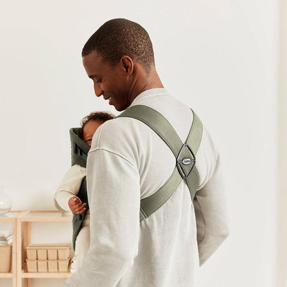 BabyBjörn Baby Carrier Mini - Woven - Dark Green