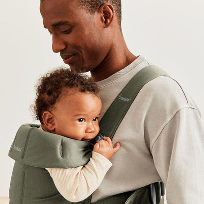 BabyBjörn Baby Carrier Mini - Woven - Dark Green
