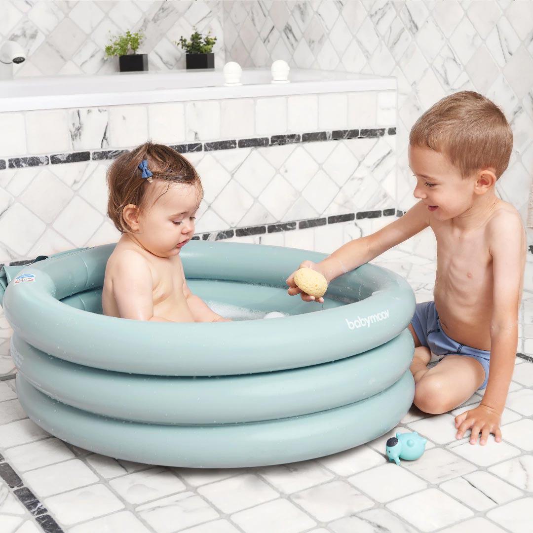 babymoov Aquadots Inflatable Baby Bath + Paddling Pool