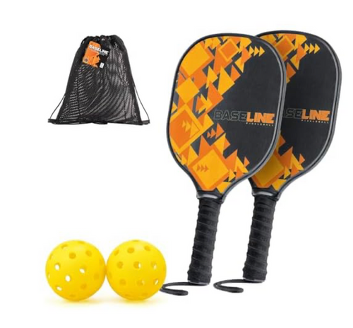 Baseline Orange Pickleball Set,