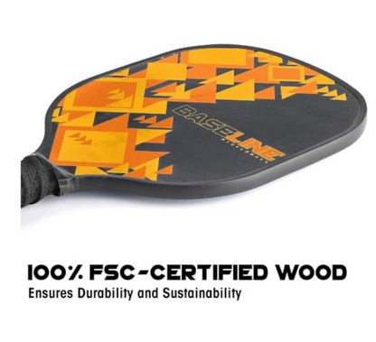 Baseline Orange Pickleball Set,