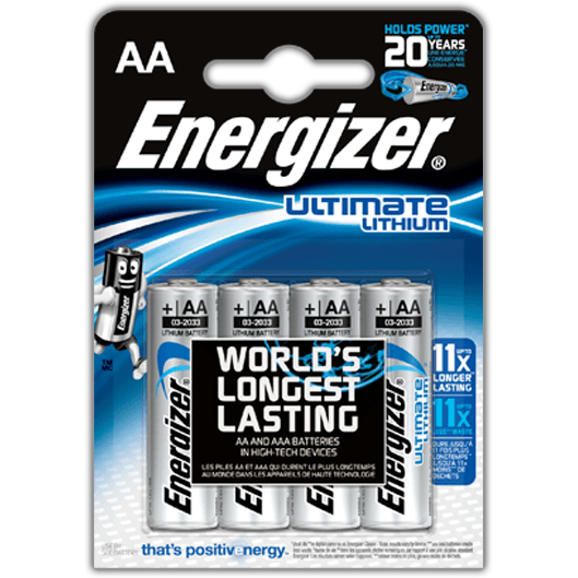 Energizer Ultimate Lithium batteries
