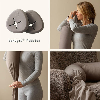 bbhugme Nursing Pillow - Hazel Brown