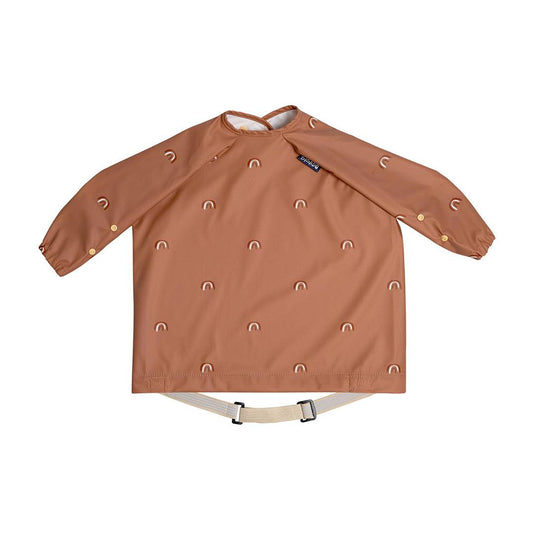 Bibado Long Sleeve Coverall Weaning Bib - Chasing Rainbows