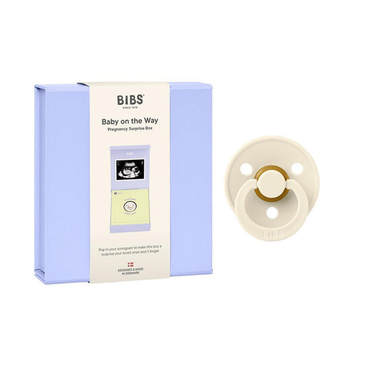 BIBS Gift Set Baby on the Way Latex - Ivory