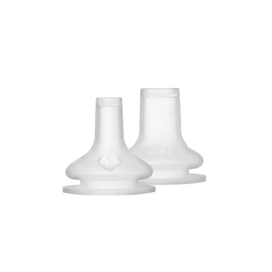 BIBS World Baby Bottle Spout Silicone 2 Pack