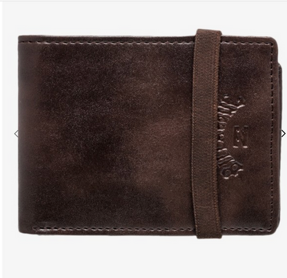 Billabong -  Locked Men Brown Tri-Fold Wallet