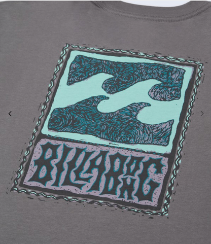 Billabong - Stamp Men Grey Long Sleeve T-Shirt