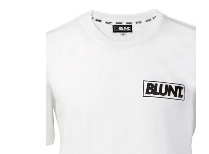 BLUNT WHITE  T-SHIRT
