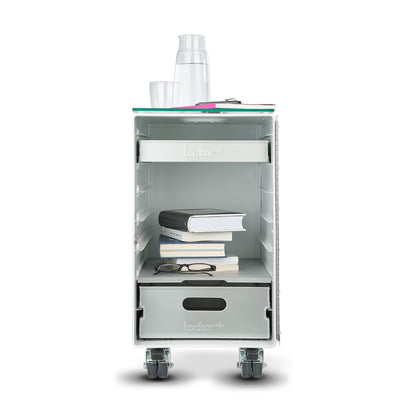 bordbar | box trolley + bedside equipment | white