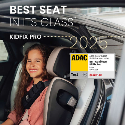Britax Römer Kidfix Pro i-Size Car Seat - Onyx Black - Lux