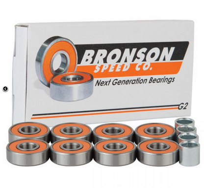 Bronson Speed Co. Bearings G2 (Pack of 8)
