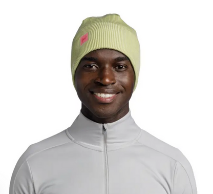 BUFF CrossKnit Beanie Solid Sheen Yellow