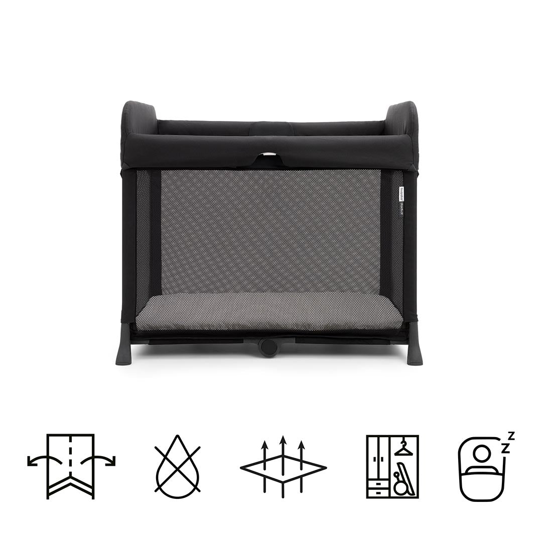 Bugaboo Stardust Travel Cot - Black