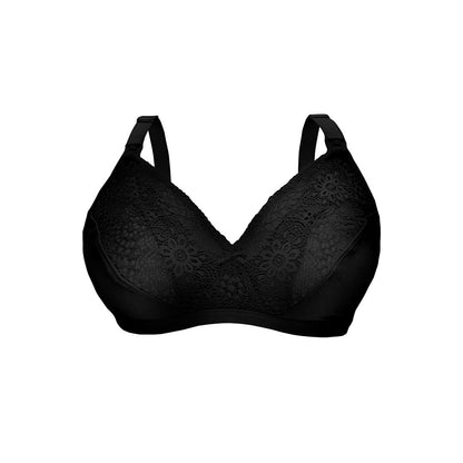 Carriwell Soft As Silk Nursing Bra  - Black