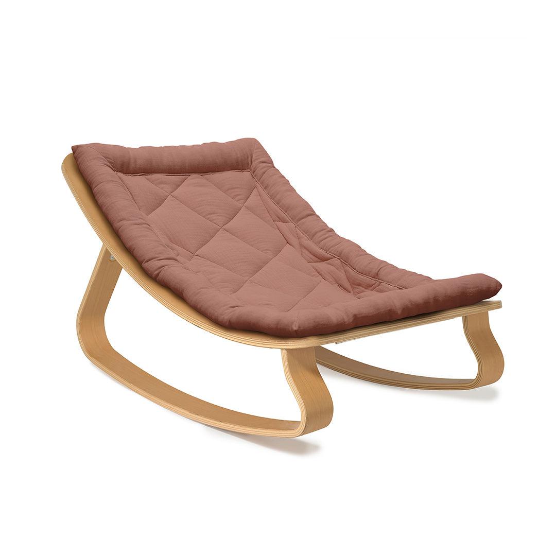 Charlie Crane LEVO Baby Rocker Cushion - Bois de Rose
