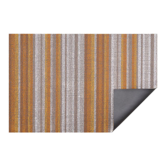 chilewich | shag utility doormat 61x91cm (24x36") | horizon stripe desert