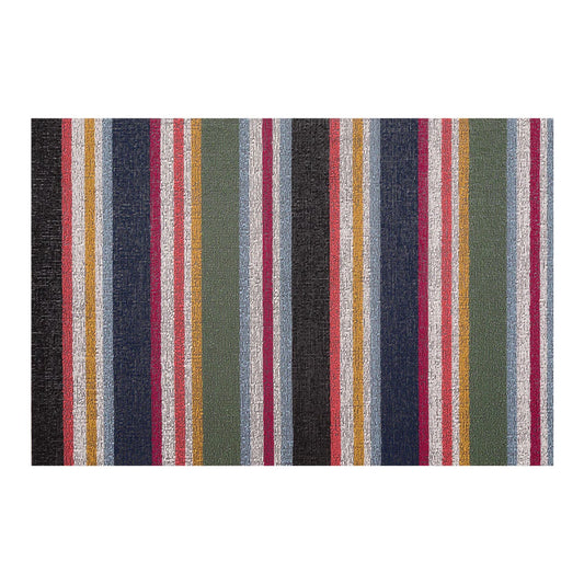 chilewich | shag utility doormat 61x91cm (24x36") | shuffle stripe petunia