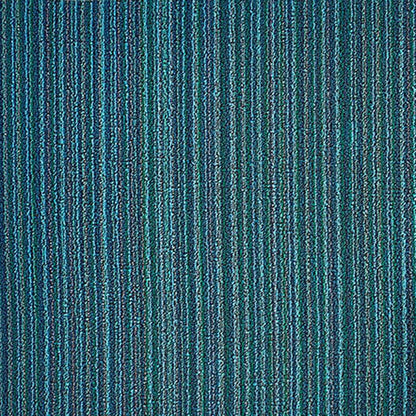 chilewich | large doormat 61x91cm (24x36") | skinny stripe turquoise