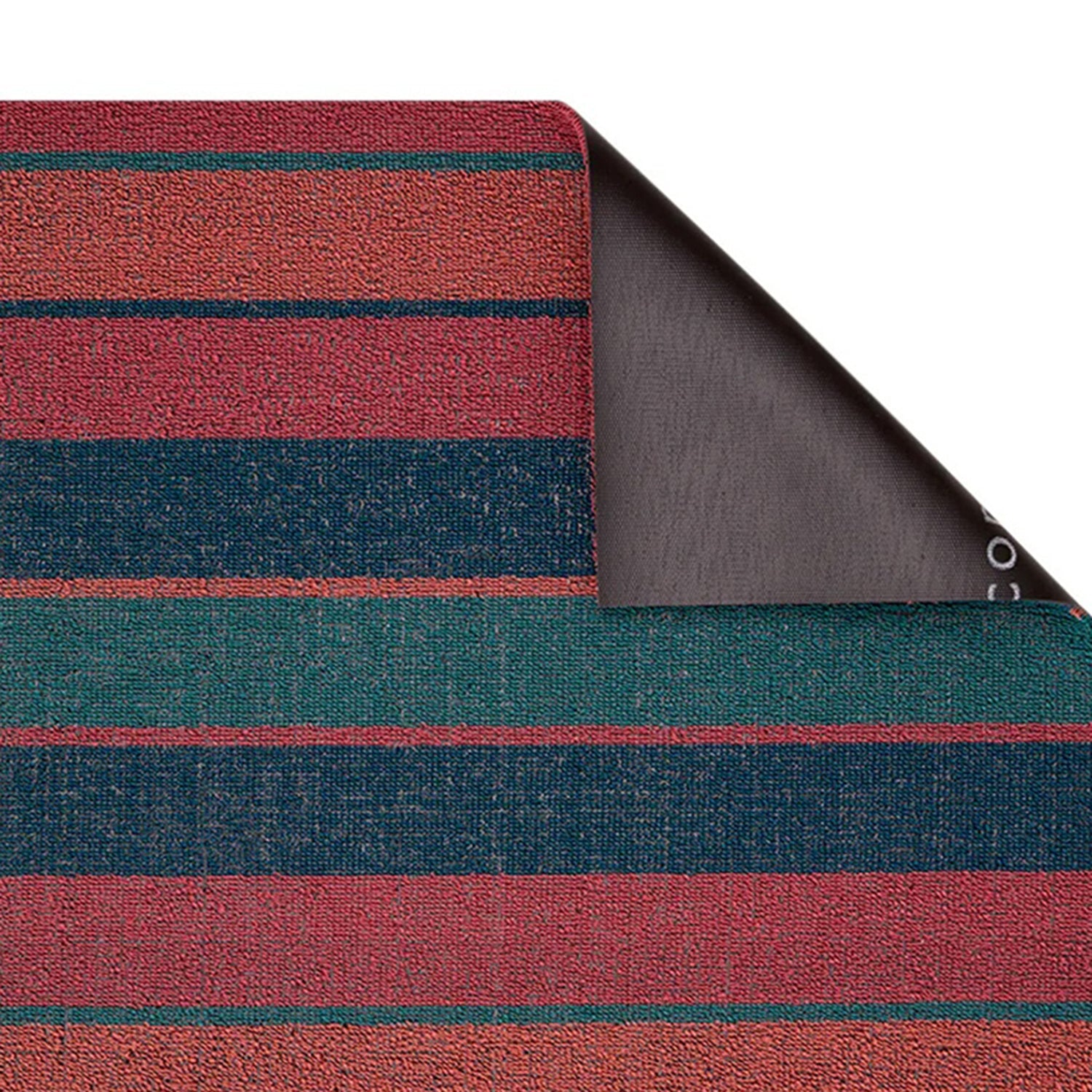 chilewich | shag doormat 46x71cm (18x28") | bolt stripe raspberry