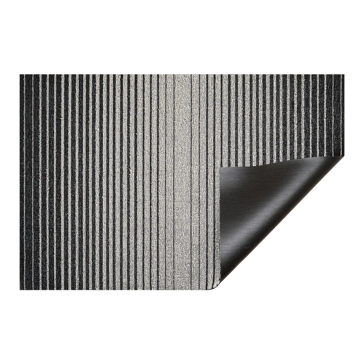 chilewich | large doormat 61x91cm (24x36") | domino black + white - DC