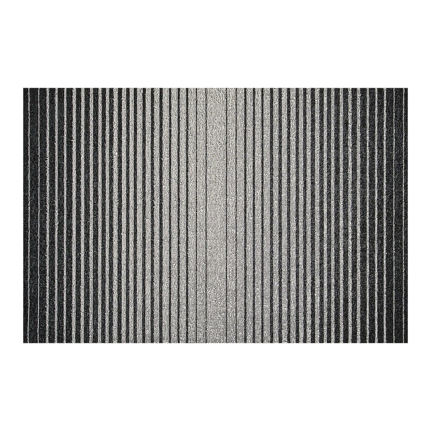 chilewich | large doormat 61x91cm (24x36") | domino black + white - DC
