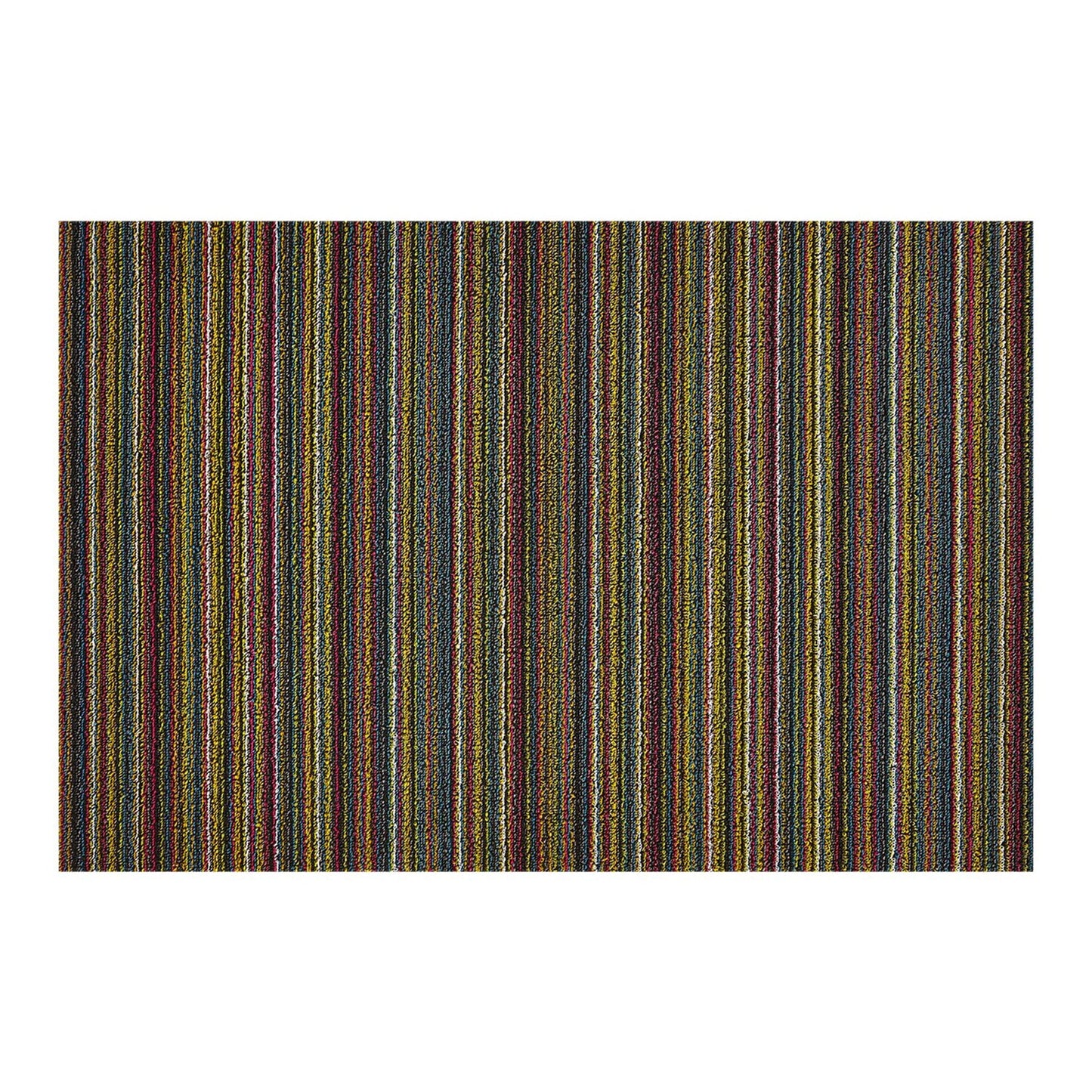 chilewich | large doormat 61x91cm (24x36") | skinny stripe bright multi
