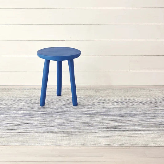 chilewich | woven floormat 89x122cm (35x48") | wave blue