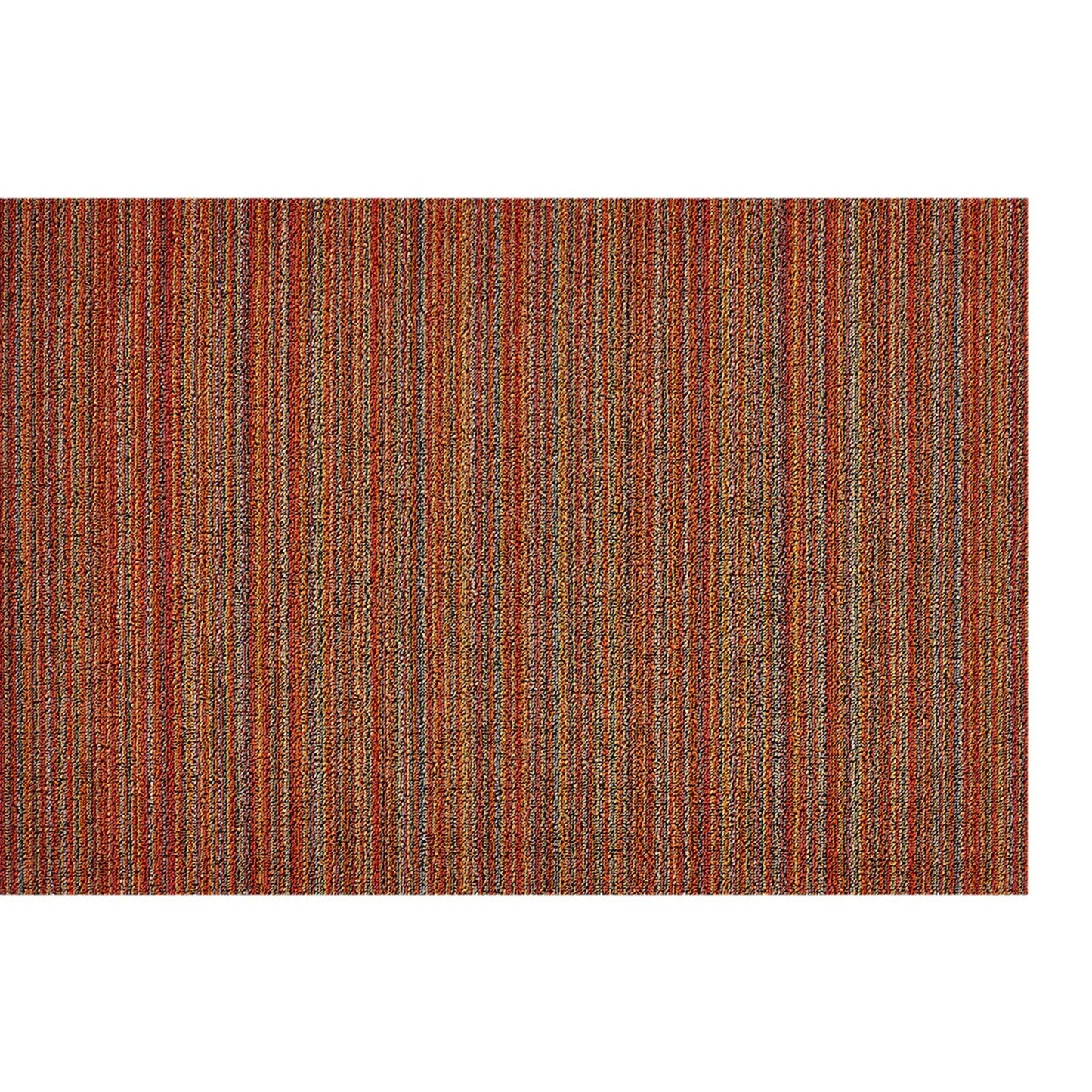 chilewich | runner mat 61x183cm (24x72") | skinny stripe orange