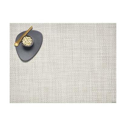 chilewich | placemat rectangle | basketweave natural