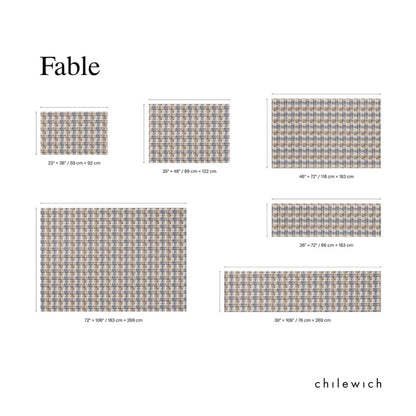 chilewich | woven floormat 59x92cm (23x36") | fable coast
