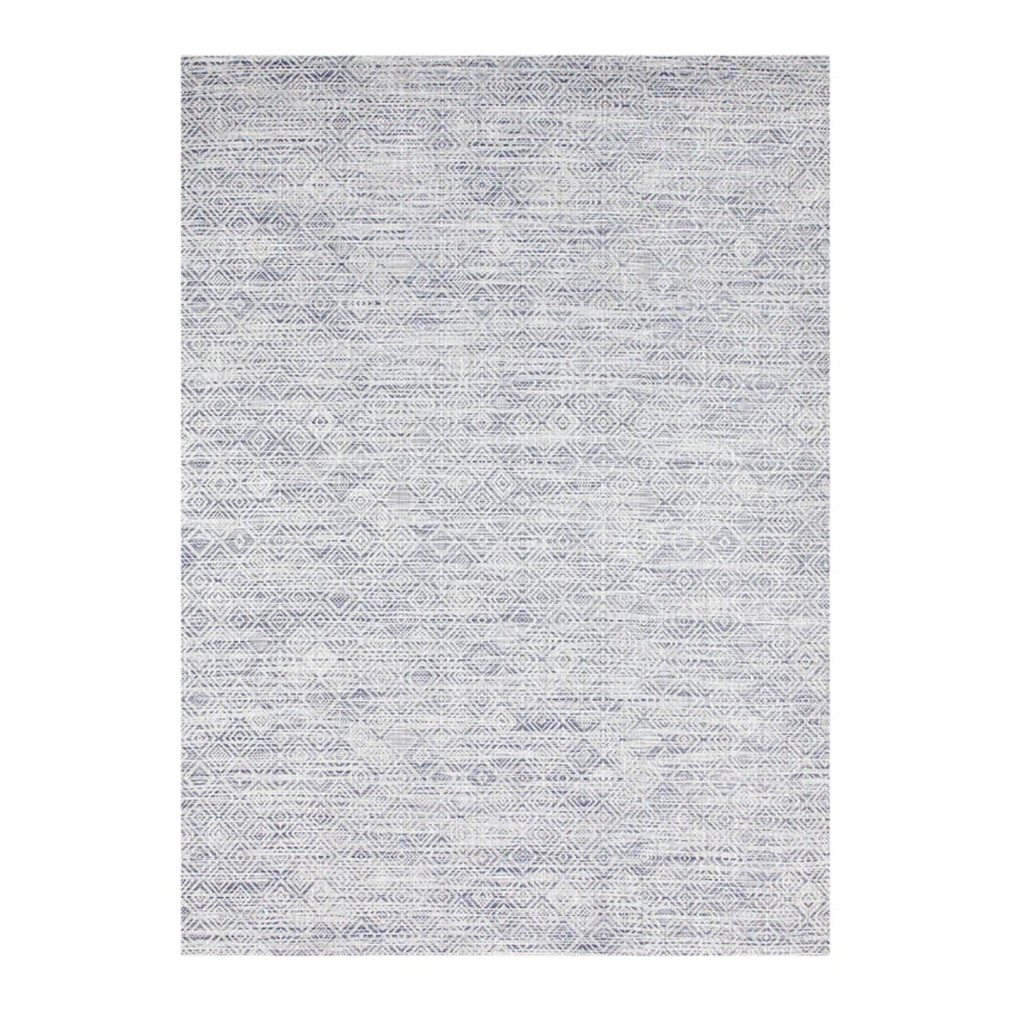 chilewich | woven floormat 89x122cm (35x48") | mosaic blue
