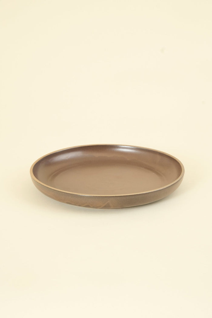 CHIPS Inc. BRICKS Large Plate - Brown - CHIPS inc. - URAHARA