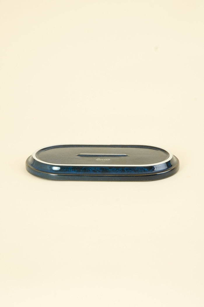 CHIPS Inc. Smith Stacking Oval Plate - Navy - CHIPS inc. - URAHARA