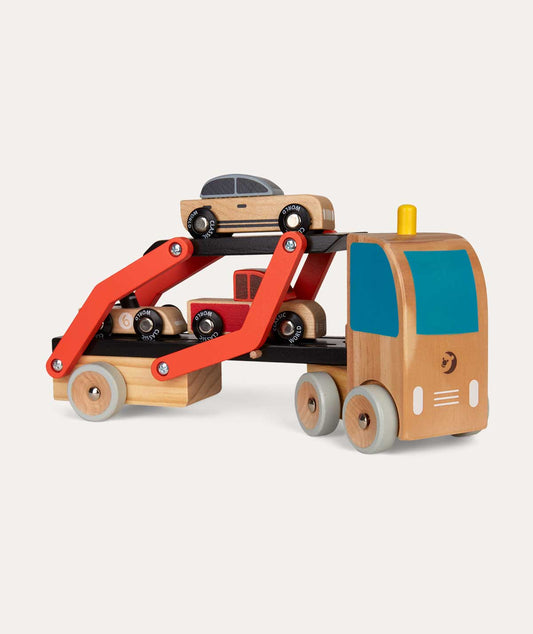 Classic World Wooden Car Transporter