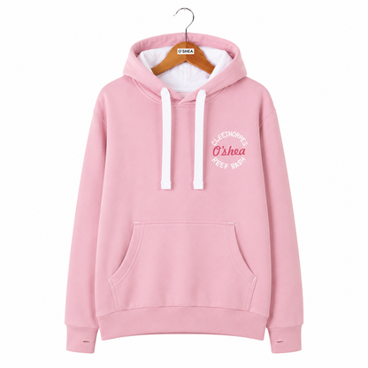 Cleethorpes-  New Pink - Hoodie Beach Lover