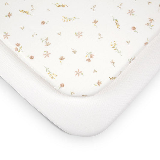 CuddleCo Universal Crib/ Co Sleeper Sheets 2pk - Cashmere Meadow
