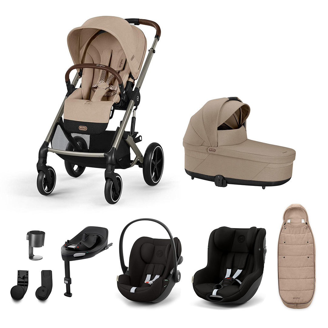 CYBEX Balios S Lux Newborn to Toddler Ultimate Bundle