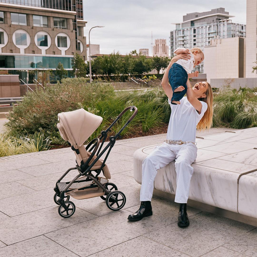 Cybex Eezy S Twist+ 2 Pushchair - 2026 - Dune Grey