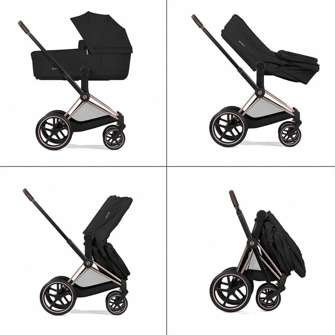 CYBEX PRIAM Fold Cot Travel System Bundle - Style