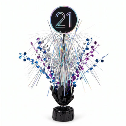 "Finally 21" Birthday Centerpiece Spray
