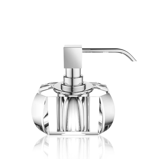 decor walther | KRISTALL collection | soap dispenser | clear + chrome