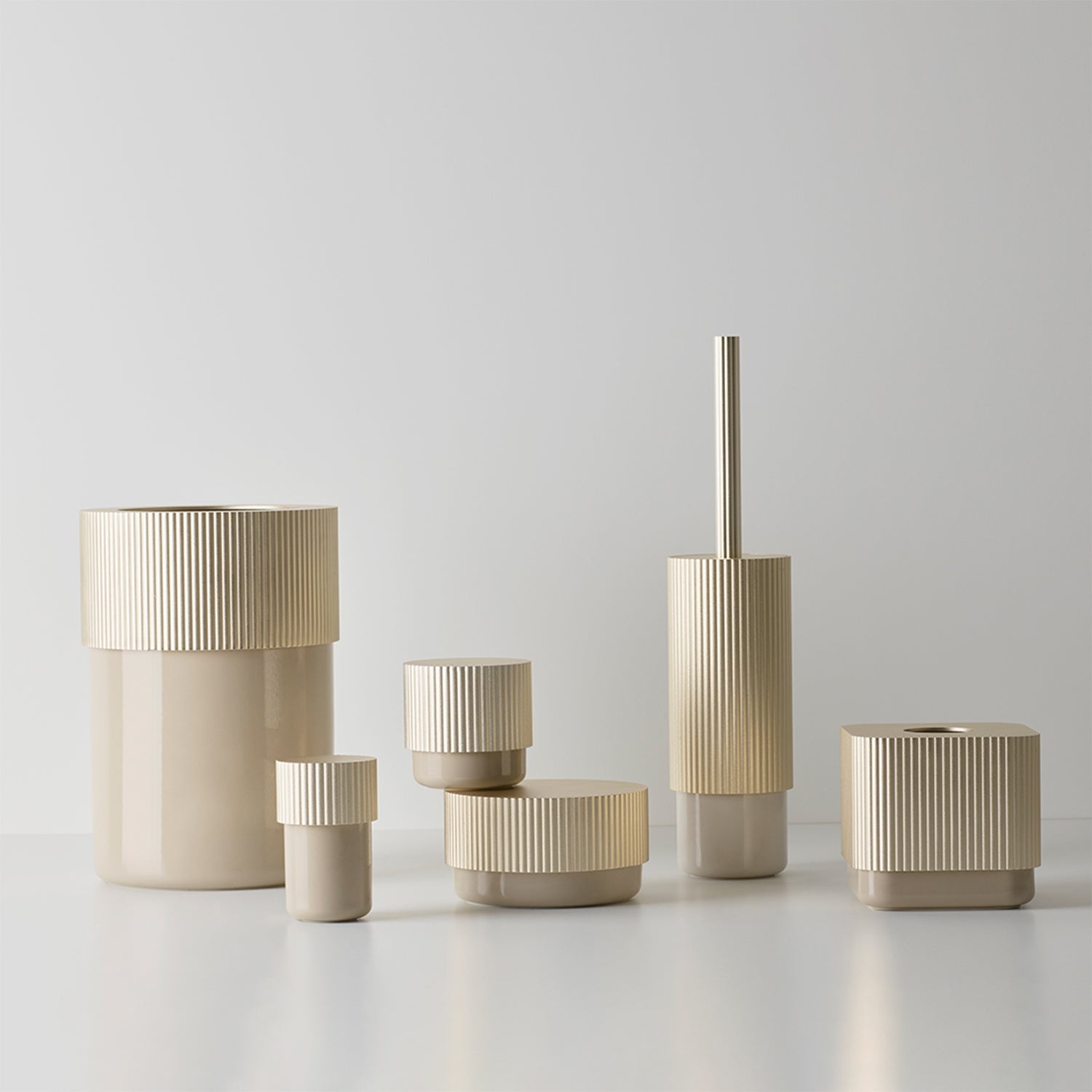 decor walther | OF.LINE series | multi purpose box small | champagne + dune