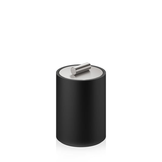 decor walther | STONE series | multi purpose box with lid | black small