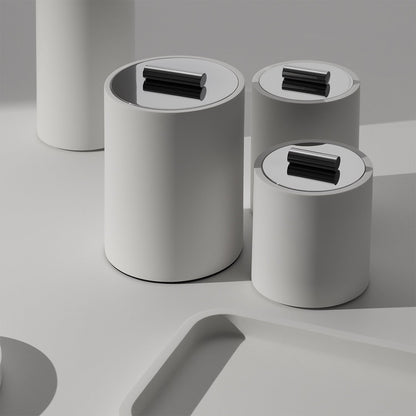 decor walther | STONE series | tab tray | matte white