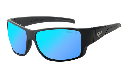 DIRTY DOG -  GREY/ICE BLUE MIRROR / SATIN BLACK