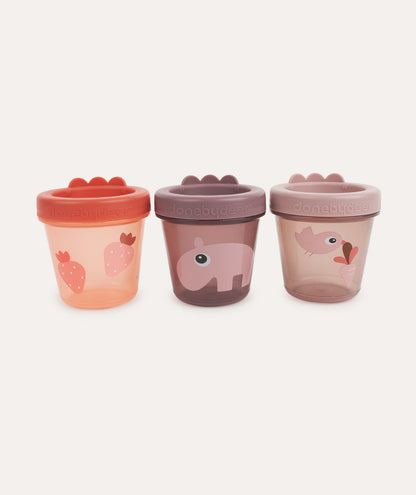Done By Deer Baby Food Container 3pack - Ozzo Powder